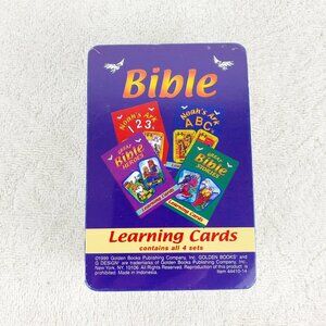 Golden Books Bible Learning Cards NWT